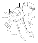 Page G Diagram and Parts List for 6291590X110 18-2847-882007 Murray Snow Blower