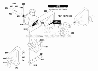 Part Location Diagram of 762376-853 Murray DISCONTINUED