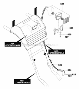Part Location Diagram of 578921 Murray DISCONTINUED