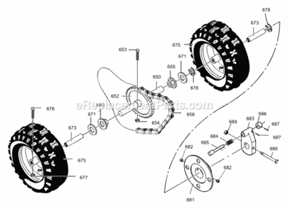 Part Location Diagram of 032X78 Murray DISCONTINUED