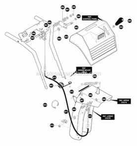 Part Location Diagram of 579040 Murray DISCONTINUED
