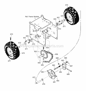 Part Location Diagram of 032X79 Murray DISCONTINUED