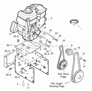 Part Location Diagram of 1501333E245 Murray Panel, Back - Hydro