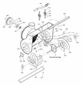 Part Location Diagram of 760321E701 Murray DISCONTINUED