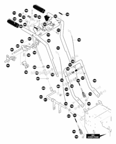 Part Location Diagram of 7104478007 Murray Nut, 3/8-16 Reghex