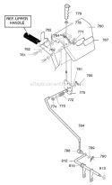 Part Location Diagram of 578978 Murray Plate, Blanking Light