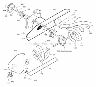 Part Location Diagram of 1501217 Murray DISCONTINUED
