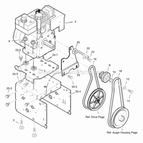 Part Location Diagram of F-031019L Murray OWNER'S MANUAL