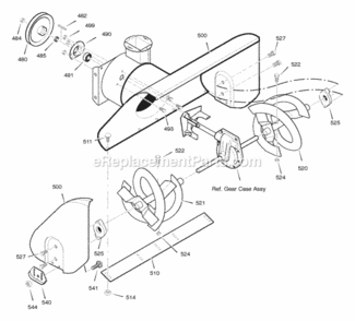Part Location Diagram of 762376E717 Murray DISCONTINUED
