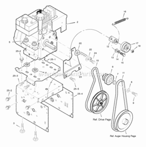Part Location Diagram of 1501050E245 Murray DISCONTINUED