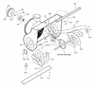 Part Location Diagram of 760717E245 Murray DISCONTINUED
