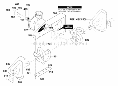 Part Location Diagram of 760717-823 Murray STIFFENER