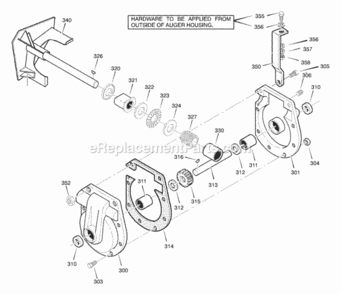 Part Location Diagram of 1442YZ Murray DISCONTINUED