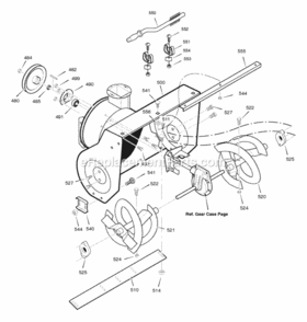 Part Location Diagram of 1501719E549 Murray DISCONTINUED