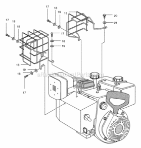Part Location Diagram of 578936 Murray Guard, Right Muffler