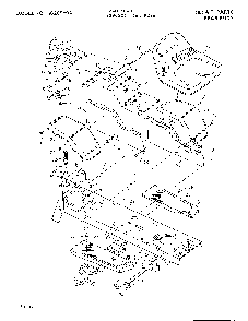 Rear body Diagram and Parts List for 3396804  Murray Lawn Mower