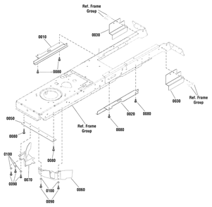 Guard Group - 38-Inch Rd (885597) Diagram and Parts List for EMT17538RDF (1696109-00)(2012) Murray Lawn Tractor