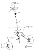 Page K Diagram and Parts List for 7800162 LT155420 Murray Lawn Tractor
