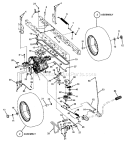 Part Location Diagram of 7101669YP Murray Transaxle