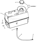 Page F Diagram and Parts List for 7800192 LT20460 Murray Lawn Tractor