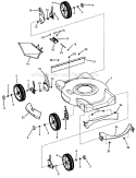 Part Location Diagram of 7101351MA Murray Hubcap, Round, Black