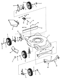 Page A Diagram and Parts List for 7800239 NMD2250 Murray Lawn Mower
