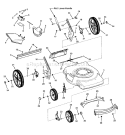 Page A Diagram and Parts List for 7800241 NM2265HW Murray Lawn Mower