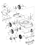 Page A Diagram and Parts List for 7800242 NMP2265 Murray Lawn Mower