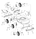 Page A Diagram and Parts List for 7800258 M2255FC Murray Lawn Mower