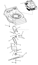 Part Location Diagram of 7100242AYP Murray Lawn Mower Wave Blade