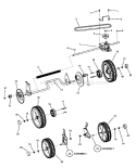 Part Location Diagram of 7101712MA Murray Wheel, 8x 2 Idle