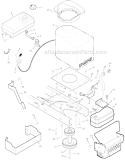 Page D Diagram and Parts List for 7800272 312006x11E Murray Lawn Tractor
