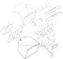 Part Location Diagram of 7300757ZMA Murray Bracket, Lower Mounting