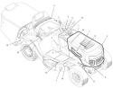 Page B Diagram and Parts List for 7800274 312006x11E Murray Lawn Tractor
