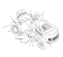 Page B Diagram and Parts List for 7800277 385048x51A Murray Lawn Tractor