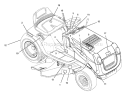 Page B Diagram and Parts List for 7800280 405628x114 Murray Lawn Tractor