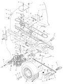 Part Location Diagram of 7400257TYP Murray Pedal Assembly, Hydro