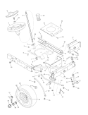 Part Location Diagram of 7300751TYP Murray Bracket, Rear Hanger