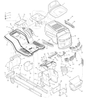 Page A Diagram and Parts List for 7800283 465307x51 Murray Lawn Tractor