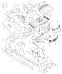 Part Location Diagram of 1740529ZYP Murray Bracket, Support