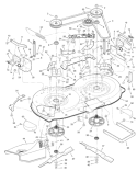 Page F Diagram and Parts List for 7800292 385002x108C Murray Lawn Tractor