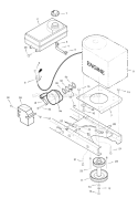 Page D Diagram and Parts List for 7800295 405012x108 Murray Lawn Tractor