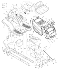 Page A Diagram and Parts List for 7800302 425017x78B Murray Lawn Tractor