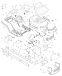 Part Location Diagram of 7300758BEYP Murray Bracket, Lower Pivot