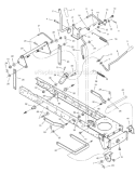 Page G Diagram and Parts List for 7800303 425621x108D Murray Lawn Tractor