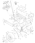 Part Location Diagram of 1001938MA Murray Post, Steering