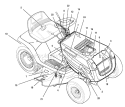 Page B Diagram and Parts List for 7800306 465624x78B Murray Lawn Tractor