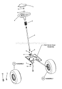Page K Diagram and Parts List for 7800307 CLT155420 Murray Lawn Tractor
