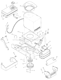 Page D Diagram and Parts List for 7800319 385048x151 Murray Lawn Tractor