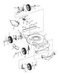 Page A Diagram and Parts List for 7800322 BTD2250FC Murray Lawn Mower